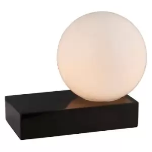 Endon - Zeus Globe Table Lamp Black Marble