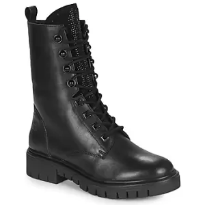 Kaporal ZELIZA womens Mid Boots in Black,4,5,5.5,6.5,7.5