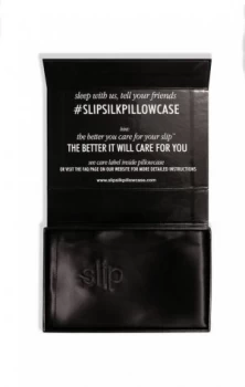 Slip Black Slip Pillow Case Black
