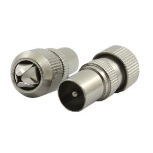 Connect It 2 Co-axial TV Plugs