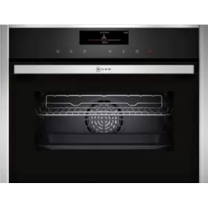Neff C18FT56H0B N 90 Built-in compact oven with steam function 60 x 45cm Stainless steel