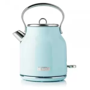 203922 Heritage 1.7 Litre Turquoise & Chrome Kettle