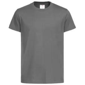 Stedman Childrens/Kids Classic Organic T-Shirt (L) (Real Grey)
