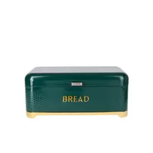 Lovello Textured Hunter Green Bread Bin