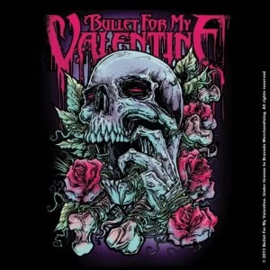 Bullet For My Valentine - Skull Red Eyes Single Cork Coaster