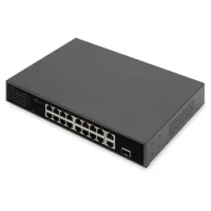 Digitus DN-95355 Network switch 16 ports 10 / 100 MBit/s PoE