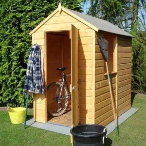 Shire Shetland 4ft x6 ft Wooden Apex Garden Shed