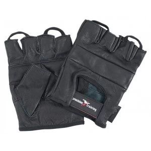 Precision Full Leather Weightlifting Gloves Medium