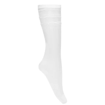 Jonathan Aston Rouched Ankle Socks - White