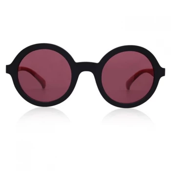 adidas Originals Original 09 Round Sunglasses Ladies - Black/Red