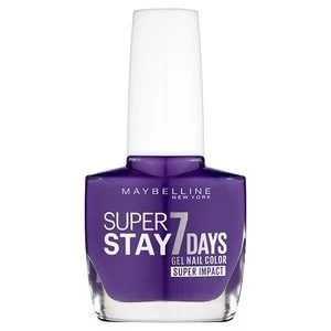 Maybelline 7 day SuperStay Nail Polish - All day Plum 887 Purple