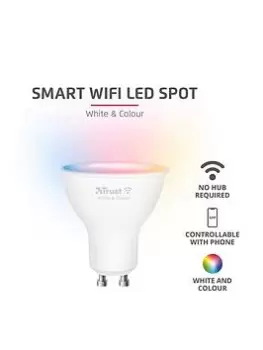 Trust Gu10 Smart WiFi Bulb - White & Colour