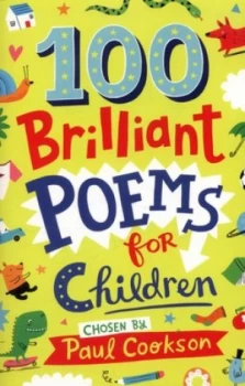 100 Brilliant Poems for Children by Paul Cookson Book