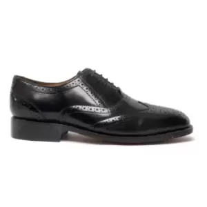 Amblers Ben Leather Soled Shoe / Mens Shoes (6 UK) (Black)