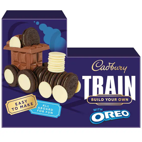 Cadbury Gifts Direct Cadbury Dairy Milk & OREO Train Kit TRAIN