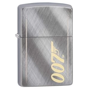 Zippo James Bond 007 Gun Logo Chrome Regular Windproof Lighter