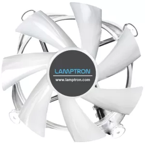 Lamptron Icecloud + ARGB 120 PWM Fan - Transparent