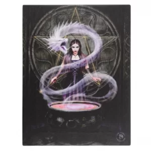 50x70 The Summoning Canvas Plaque By Anne Stokes