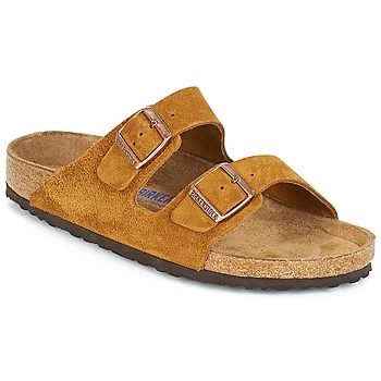 Birkenstock ARIZONA SFB mens Mules / Casual Shoes in Brown,9.5,10.5