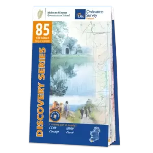 Map of County Cork and Kerry: OSI Discovery 85