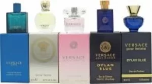 Versace Miniature Fragrance Gift Set 5 Pieces