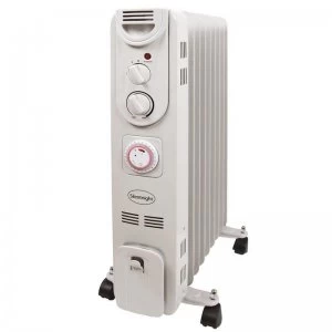 Silentnight 9-Fin 2Kw Oil Filled Radiator with Timer