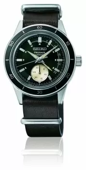Seiko SSA451J1 Presage Style 60s Green Dial Watch