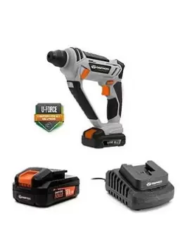 Daewoo U-Force Series Battery Operated 18V Rotory Hammer Drill (2Mah Battery & Charger Included)