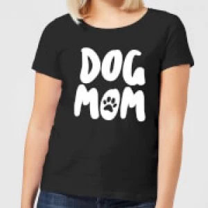 Dog Mom Womens T-Shirt - Black - 3XL