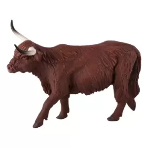 ANIMAL PLANET Farm Life Highland Cow Toy Figure, Three Years and...