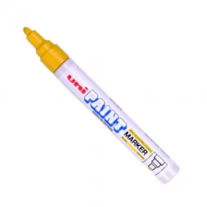 Original Uni PX 20 Paint Marker Bullet Tip Medium Line Width 2.2 2.8mm Yellow Pack of 12