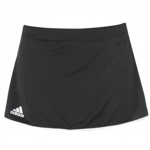 adidas Womens Tennis Aspire Skort Skirt - Black/White