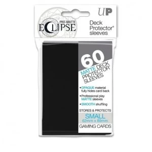 Ultra Pro Eclipse PRO Matte Black Small 60 Deck Sleeves Case of 12