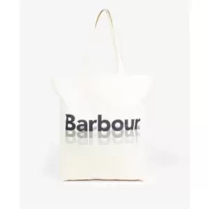 Barbour Logo Cotton Tote Bag - Beige