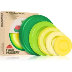 Food Huggers Food Huggers Set set of silicone covers for fruit and vegetables colour Green 5 pc