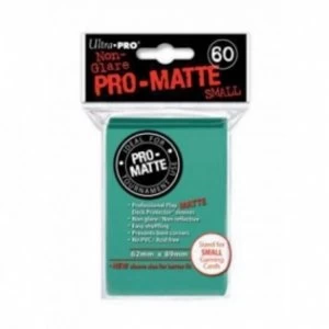 Ultra Pro Matte Small Aqua 60 Sleeves DPD 10 Packs