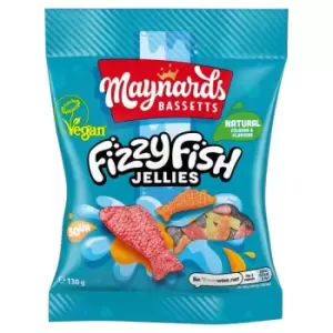 Maynards Bassetts Fizzy Fish Sweets Bag