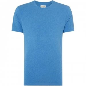 Criminal Cotton T-Shirt - Blue Marl