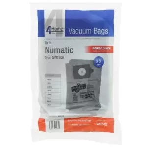 Qualtex Paper Bags Numatic Henry - Pack of 5