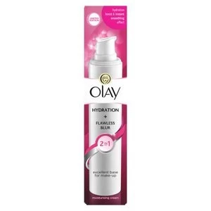 Olay 2in1 Hydration + Flawless Blur Moisturiser Cream 50ml