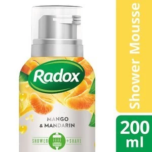 Radox Feel Bright Shower Mousse 200ml