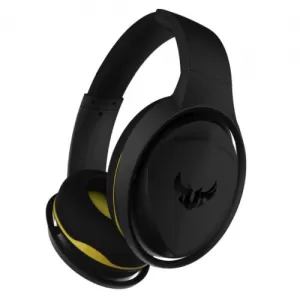 Asus TUF Gaming H5 7.1 Gaming Headphone Headset, 3.5mm Jack (USB Adapter), Boom Mic, Virtual Surround, Stainless-Steel, Aura Sync