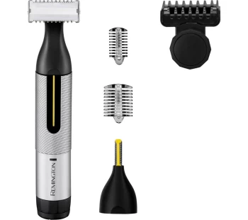 REMINGTON Omniblade Precision Wet & Dry Beard Hair Clipper - Black & Silver