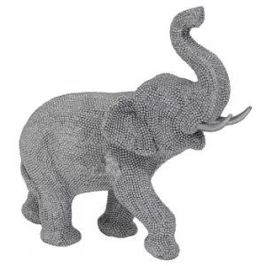 Silver Art Elephant Figurine by Lesser & Pavey