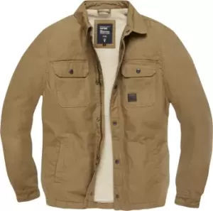 Vintage Industries Dean Sherpa Jacket, brown, Size 2XL, brown, Size 2XL