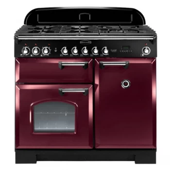 Rangemaster 95940 CDL100EICY-C Classic Deluxe 100cm Induction Range Cooker Cranberry