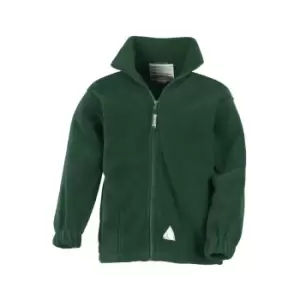 Result Childrens/Kids Full Zip Active Anti Pilling Fleece Jacket (8/10) (Forest Green)