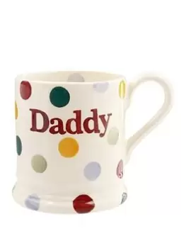 Emma Bridgewater Polka Dot Daddy 1/2 Pint Mug