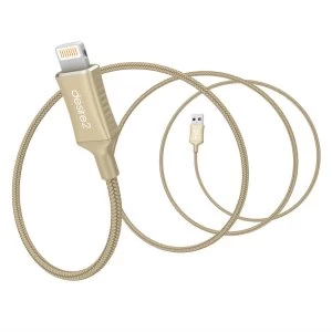 Desire2 1-Metre Lightning Cable - Gold