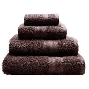 Catherine Lansfield Essentials Cotton Bath Towel - Chocolate